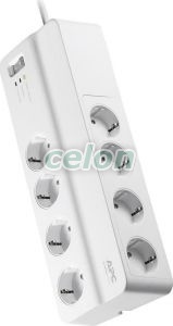 Prepaťová ochrana prodlužovací kabel 1.8 m 8 zásuviek 3x1mm2 PM8-GR - Schneider Electric, Dom a záhrada, Klasické predlžovacie prívody, Prepaťová ochrana prodlužovací, Apc Prepaťová ochrana prodlužovací kabel 1.8 m 8 zásuviek 3x1mm2 PM8-GR - Schneider Electric, Dom a záhrada, Klasické predlžovacie prívody, Prepaťová ochrana prodlužovací, Apc