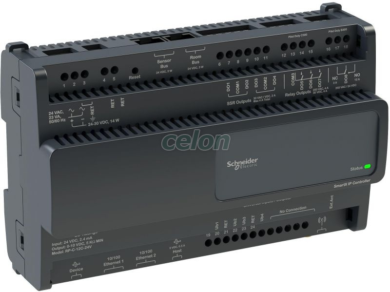 Smartx Controller RpC12CF24V Sxwrcf12C10001 Schneider Electric