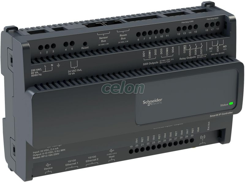 Smartx Controller Rp-C-16A -F-230V Sxwrcf16A10002 - Schneider Electric ...