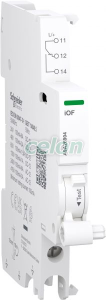 Acti9, Aux iOF 0.1-6A, conexiune pe jos, SCH-A9A26904, Schneider