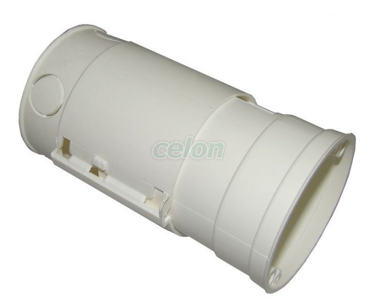 Doză cu reglaj al adâncimii, alb H=110-130-160mm, D=70mm, TRA-UD70