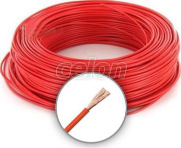 H07V-K (MKH) 1x10 Piros, Kábelek és vezetékek, Sodrott és tömör erezetü vezetékek, MKH / H05V-K / H07V-K, MKH / H07V-K, Cabels