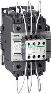 Kondenzátor mágneskapcsoló, 60kVAr/400V, 3P+1z+2ny, Automatizálás és vezérlés, Védelmi relék és kontaktorok, Általános felhasználású kontaktor, Schneider Electric