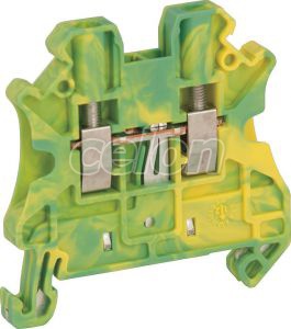 Clema sir 2.5mm2 Verde-galben  - Schneider Electric, Materiale si Echipamente Electrice, Conexiuni, cleme şir, Cleme industriale, Schneider Electric