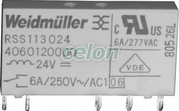 Weidmuller print relé RSS113024 24V DC, Automatizálás és vezérlés, Outlet, Weidmuller