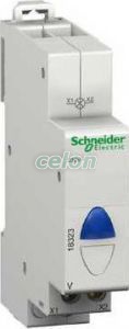 Lampa de semnalizare modulara IIL Albastru 110-230V A9E18323  - Schneider Electric, Aparataje modulare, Lampi de semnalizare, Schneider Electric