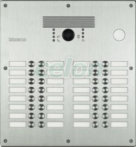 Pulsantiera Antivandalo 21-32 Pb Inox 308015-Bticino, Alte Produse, Bticino, VIDEO ENTRY PHONES 2 WIRES, Bticino