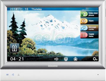 Unitate Interna, Touch Screen, Color, 10" 321071-Bticino, Alte Produse, Bticino, DOOR ENTRY SYSTEM WITH RJ45, Bticino