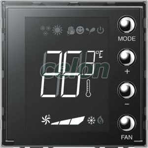 Axolute - Termostato Con Display 2Mod Bus H4691-Bticino, Alte Produse, Bticino, CLIMATE CONTROL MYHOME, Bticino