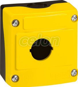 Osmoz Üres Doboz 1 Lyuk - Sárga Fedél 024201-Legrand, Egyéb termékek, Legrand, Segédanyagok és ipari alkalmazások, Osmoz működtető- és jelzőkészülékek, Legrand