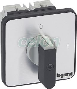 Görgős Kapcsoló 2P 32A Pr26 0-1 027416-Legrand, Automatizálás és vezérlés, Müködtető- és jelzőkészülékek, Kézi kapcsolókészülékek, Legrand