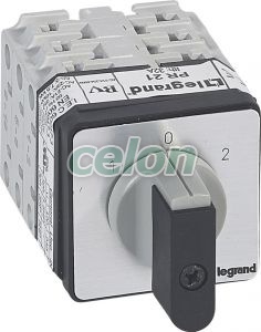 Görgős Kapcsoló 3P 25A Pr21 1-0-2 027442-Legrand, Automatizálás és vezérlés, Müködtető- és jelzőkészülékek, Kézi kapcsolókészülékek, Legrand