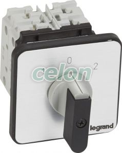 Pr26 Inv Cu Poz 0 2P Fix Vis 027446-Legrand, Automatizari Industriale, Butoane, Comutatoare, Lampi, cutii cu butoane si joystickuri, Comutatoare cu came, Legrand