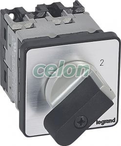 Comutator Inv. Pr12 2P 4Cont. 027461-Legrand, Automatizari Industriale, Butoane, Comutatoare, Lampi, cutii cu butoane si joystickuri, Comutatoare cu came, Legrand