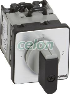 Pr12 2 Dir Cu Poz 0 2P 027491-Legrand, Automatizari Industriale, Butoane, Comutatoare, Lampi, cutii cu butoane si joystickuri, Comutatoare cu came, Legrand