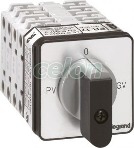 Görgős Kapcsoló 3P 7,5Kw Pr17 Pv-0-Gv 027517-Legrand, Automatizálás és vezérlés, Müködtető- és jelzőkészülékek, Kézi kapcsolókészülékek, Legrand