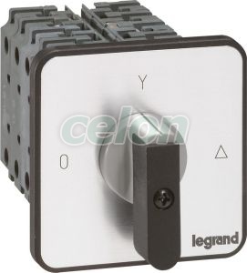Görgős Kapcsoló 3P 11Kw Pr26 0-Y-Delta 027523-Legrand, Automatizálás és vezérlés, Müködtető- és jelzőkészülékek, Kézi kapcsolókészülékek, Legrand