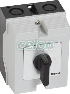 Pr17 Inter 4P Boitier 027718-Legrand, Automatizari Industriale, Butoane, Comutatoare, Lampi, cutii cu butoane si joystickuri, Comutatoare cu came, Legrand