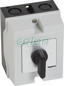 Comutator On/Off Carcasa 96X12 027722-Legrand, Automatizari Industriale, Butoane, Comutatoare, Lampi, cutii cu butoane si joystickuri, Comutatoare cu came, Legrand