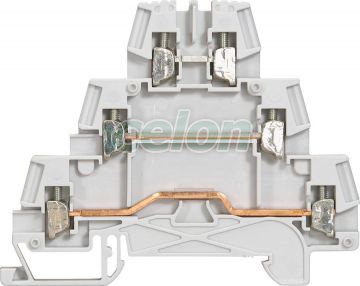 Viking3 Fázis 2,5Mm2 Iniciátor Sorkapocs Szürke 3 Emeletes Csavarral 037151-Legrand, Egyéb termékek, Legrand, Segédanyagok és ipari alkalmazások, Viking 3 sorkapcsok, Legrand