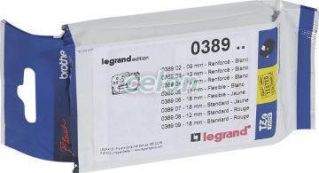 Ruban Blanc 18Mm Flexible 038905-Legrand, Alte Produse, Legrand, Auxiliare și aplicații industriale, Marcaje, Legrand