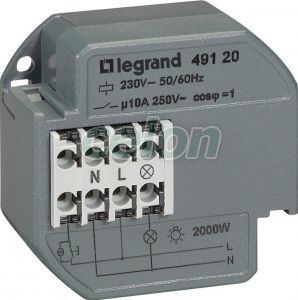 Cx3 Impulzusrelé Szerelvénydobozba 10A 230V 1Z - Hagyományos 049120-Legrand, Egyéb termékek, Legrand, Tömegáruk, Legrand