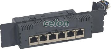 Switch Ethernet Cu-6 Port Rj45 067361-Legrand, Materiale si Echipamente Electrice, Cablare structurata, Cablare structurată - Legrand, Panouri și unități adiționale LCS2, Legrand