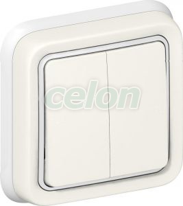 Intr Dbl Cap-Scara Ingr Ip55 069855-Legrand, Alte Produse, Legrand, Aparataje, Aparataje etanșe Plexo IP55, Legrand