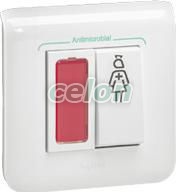 Buton Apelare Gr San Lum Contr 076685-Legrand, Alte Produse, Legrand, Soluții supraveghere clădire, Apelare personal medical, Legrand