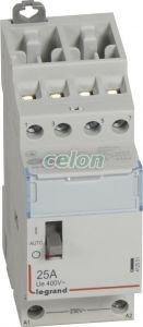 Cx3 Moduláris Kontaktor 25A 230V 4Z - Karral 412551-Legrand, Moduláris készülékek, Installációs kontaktorok, Legrand