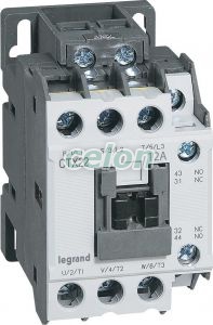 Ctx 3P 12A 1No1Nc 230V Ac 416096-Legrand, Alte Produse, Legrand, Soluții de distribuție electrică, Contactoare și relee termice CTX3, Legrand