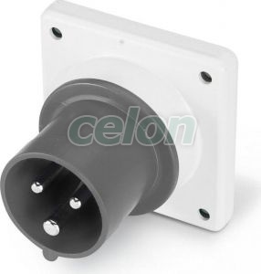 Fisa industriala 2P+E OPTIMA 63A 7h IP44/IP54 243.63936  - Scame, Materiale si Echipamente Electrice, Tablouri cofrete, dulapuri, Cutii industriale sistem Scame, Accesorii pentru cutii, Scame