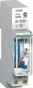 Temporizator orar mecanic modular Ih 24h 1c srm ACTI 9 15335  - Schneider Electric, Aparataje modulare, Programatoare modulare, Schneider Electric