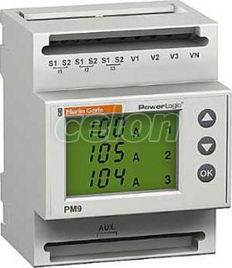 Centrala de masura pm9p - 220...240 v c.a. - Contoare, aparate de masura tensiune, frecventa... - Powerlogic pm9 - 15197 - Schneider Electric, Automatizari Industriale, Automatizari de proces si echipamente de control industrial, Contoare multifunctionale, Schneider Electric