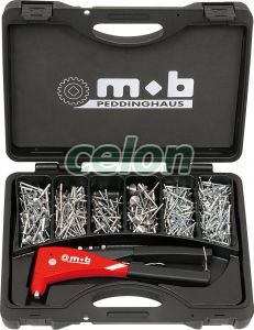 Trusa cu cleste POPNIT PN500 - 265×220×55 - Mob-Ius, Scule, Clesti si patenti, Diverse clesti, Mob
