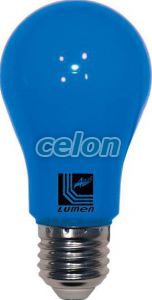 Ledes izzó Para E27 7W Kék 230V - Lumen, Fényforrások, LED fényforrások és fénycsövek, LED normál izzók, Lumen