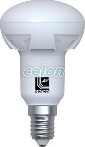 Power Ledes izzó R50 E14 7W R50 Hideg fehér 6200k 230V - Lumen, Fényforrások, LED fényforrások és fénycsövek, LED reflektor izzók, Lumen