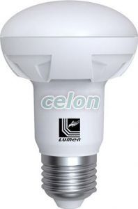 Bec Led E27 8W R63 Alb Rece 6200k 230V - Lumen, Surse de Lumina, Lampi si tuburi cu LED, Becuri LED tip reflector, Lumen