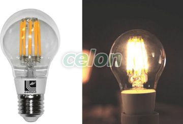 Bec Led COG Para E27 8W Clar Alb Cald 2800k 230V - Lumen, Surse de Lumina, Lampi si tuburi cu LED, Becuri LED forma clasica, Lumen