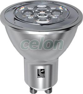 Bec Power Led Dimabil GU10 5W Alb 4000k 230V - Lumen, Surse de Lumina, Lampi si tuburi cu LED, Becuri LED GU10, Lumen