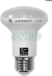 Power Ledes izzó R63 E27 10W R63 Meleg Fehér 3000k 230V - Lumen, Fényforrások, LED fényforrások és fénycsövek, LED reflektor izzók, Lumen