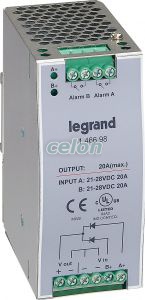 Redund Mod 24Vdc 20A Pow-Suppl 146698-Legrand, Automatizálás és vezérlés, PLC és egyéb vezérlők, Tápegységek és transzformátorok, Legrand