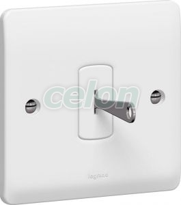 10 Ax Swt 1X2Way Pushswt Bell 730008-Legrand, Alte Produse, Legrand, Alte produse, Legrand