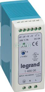 Swi P-Supply 100-240V 24Vdc40W 146606-Legrand, Automatizálás és vezérlés, PLC és egyéb vezérlők, Tápegységek és transzformátorok, Legrand