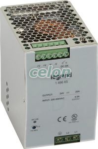 Alim Dec Bi200-500V 24Vdc 480W 146665-Legrand, Automatizálás és vezérlés, PLC és egyéb vezérlők, Tápegységek és transzformátorok, Legrand