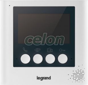 Post interior video interfon cu ecran tactil 4.3 inch 369115  - Legrand, Casa si Gradina, Interfoane, videointerfoane, Legrand