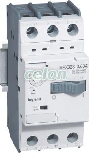 Mpx 32S Mms Mt 0.4-0.63A 417303-Legrand, Automatizari Industriale, Contactoare si Relee de protectie, Disjunctor motor, Legrand