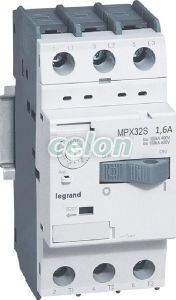 Mpx 32S Mms Mt 1.0-1.6A 417305-Legrand, Automatizari Industriale, Contactoare si Relee de protectie, Disjunctor motor, Legrand