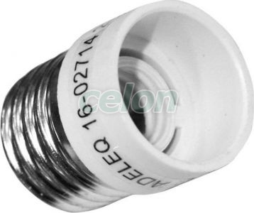 Adaptor dulie E27->E14 Plastic, Surse de Lumina, Accesorii pentru iluminat, Dulii, Adeleq