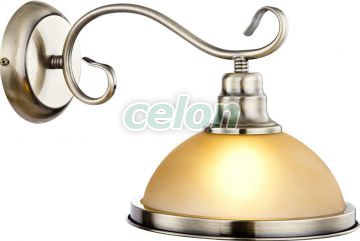 Aplica, Plafoniera SASSARI 1x60 W 6905-1W Globo Lighting, Corpuri de Iluminat, Iluminat de interior, Lampi de perete, Globo Lighting